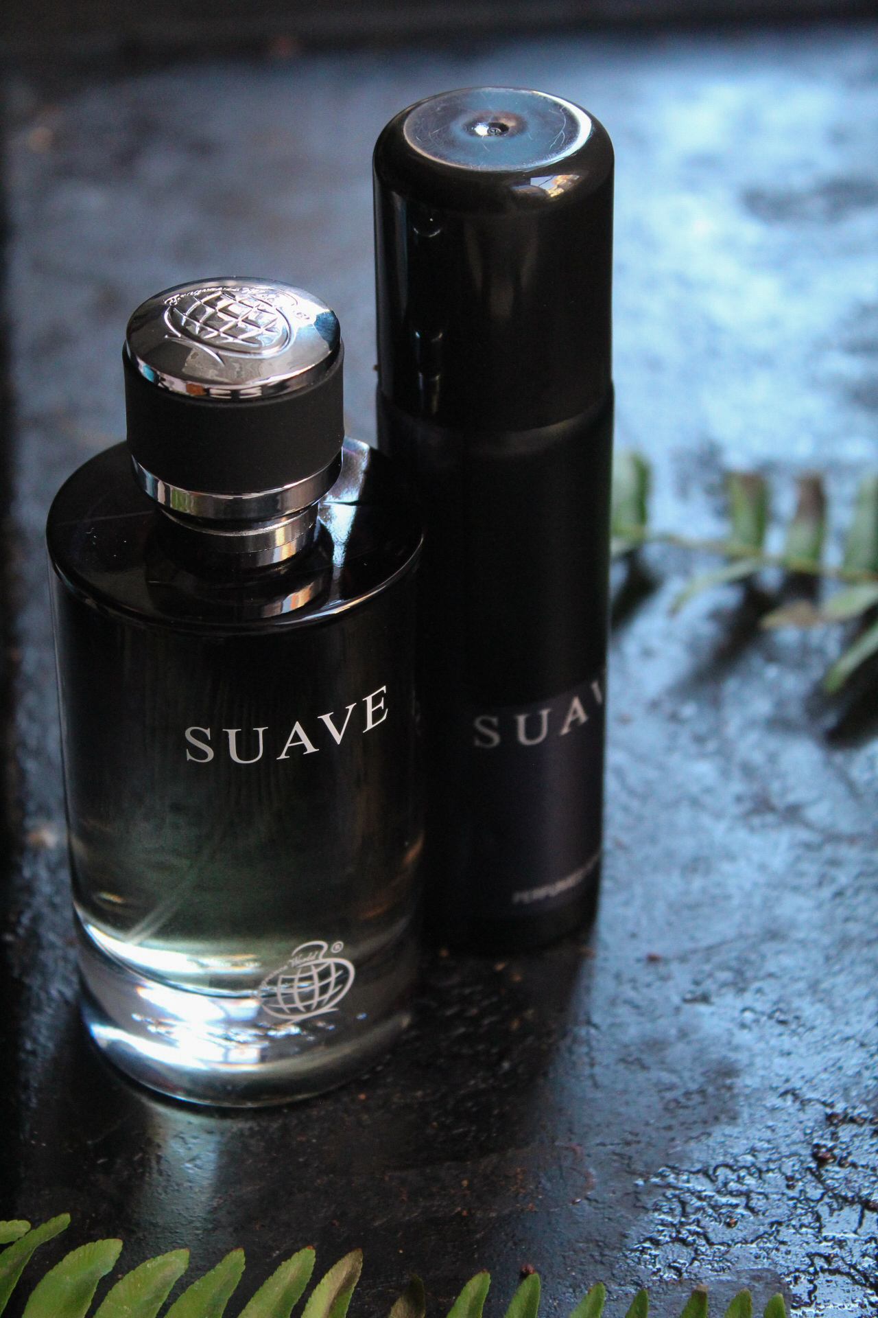 ادو پرفیوم مردانه فرگرانس ورد دیور ساواج با اسپری Fragrance World Suave + Spray حجم 100 میل