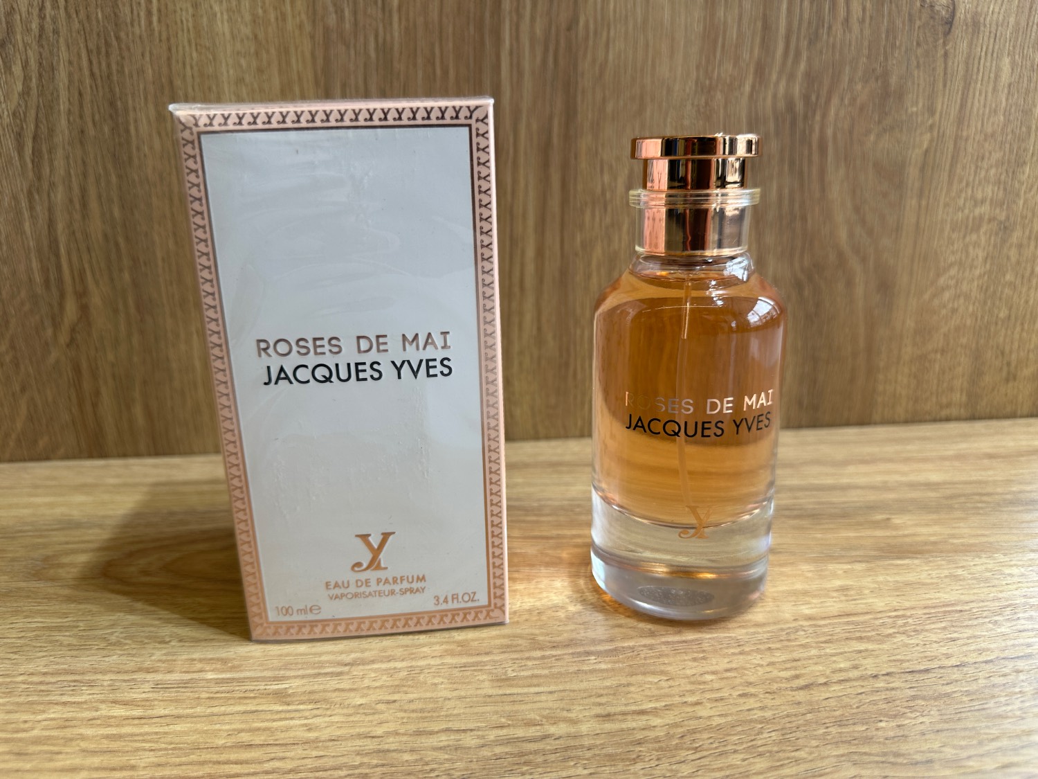 ادکلن زنانه فراگرنس ورد مدل رز د مای ژاک ایو Fragrance World Roses De Mai Jacques Yves حجم 100 میل